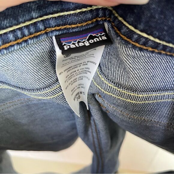 Patagonia Organic Cotton Roll Cuff Stretch Jean Shorts 30 - Picture 5 of 5